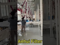 Sacchetto di filtro antistatico in poliestere 550GSM Membrana in PTFE per raccoglitore di polveri