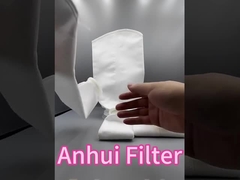 Baglioni filtrici a maglia di nylon a 60 micron con anello di plastica