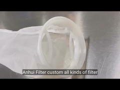 Sacchetto per filtri liquidi in nylon PP poliestere per l'industria del trattamento delle acque reflue