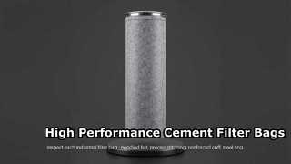 Custom Polyester PTFE Filter Bags for Cement Dust Control