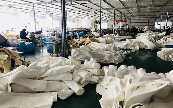 Anhui Filter Environmental Technology Co.,Ltd. linea di produzione in fabbrica