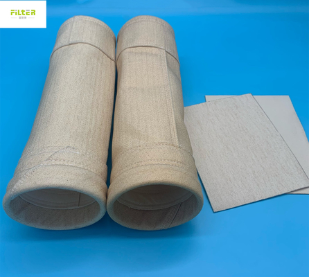 L'ago rotondo della fibra di DIS Aramid ha ritenuto il sacchetto filtro di Nomex 450gsm - 550gsm