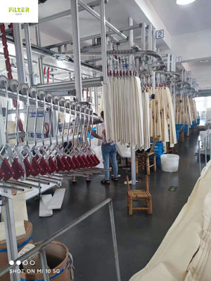 Borsa ad alta temperatura del tessuto filtrante della polvere di Nomex Aramid per la polvere del carbone