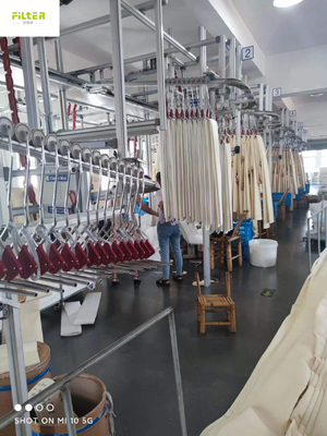Il poliestere industriale Nomex Aramid filtra le maniche per la mutanda del cemento dell'acciaieria