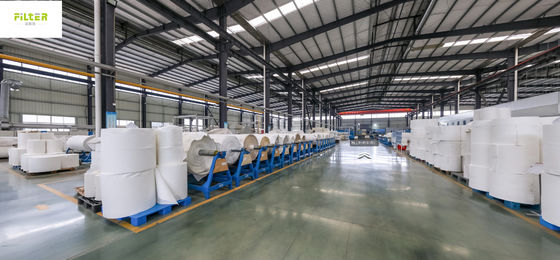 Tessuto filtrante non tessuto ritenuto perforato ago Nomex/di Aramid per il collettore di polveri