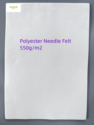 Temperatura normale ritenuta ago 300 del tessuto filtrante del poliestere - 550gsm