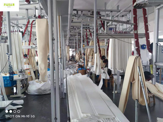 Panno di filtro dell'aria della vetroresina di PPS Nomex PTFE per il sistema del collettore di polveri