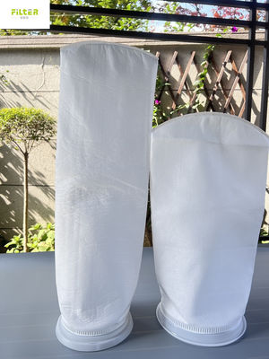 Sacchetto filtro per acqua liquida in poliestere 5u PP 7 "X32" con anello in plastica