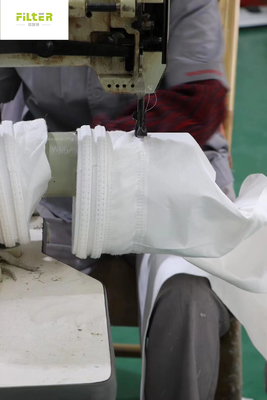 Sacchetto filtro di Baghouse PTFE della fibra di 100% PTFE per il trattamento del vapore