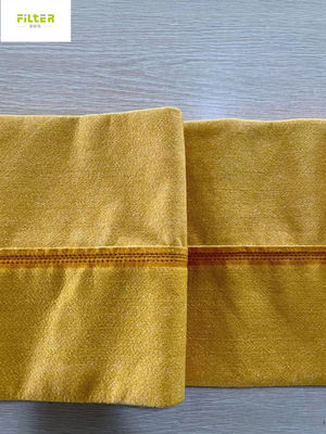 Sacchetto filtro del feltro dell'ago P84 di 100% per la raccolta permeabilità all'aria del getto 550g di impulso della polvere di buona