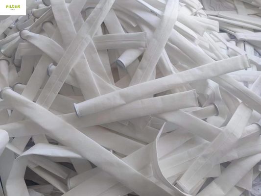 Sacchetto filtro non tessuto industriale del polipropilene del collettore di polveri 450GSM