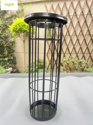 Sacchetto filtro ad alta temperatura della gabbia industriale PTFE con la gabbia del filtro SS304