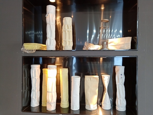 Sacchetti di filtro in feltro di polipropilene da 450 gm con fascia di SS