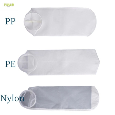 Sacchetto per filtri per liquidi in PP Nylon Polyester di 7 pollici di diametro 18 cm di lunghezza