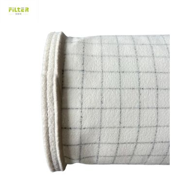 550GSM Polyester Grid Anti Static Filter Bag per l'industria dell'asfalto