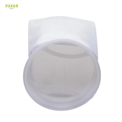Bagno per filtro liquido a maglia di nylon di grado alimentare 500 micron con anello di plastica