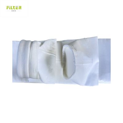 Prefiltro Poliestere PPS Nomex PTFE Fibergalss P84 Sacchetto filtro per raccoglitore di polvere