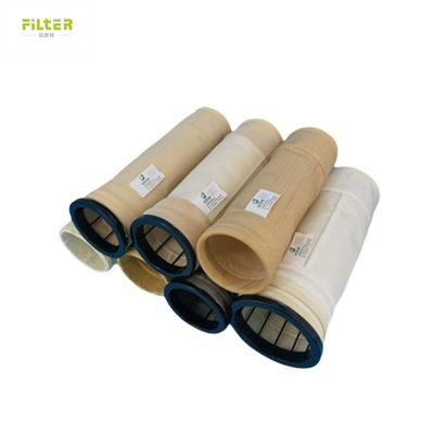 550GSM Sacchetto filtro in poliestere perforato con ago per raccoglitore di polvere