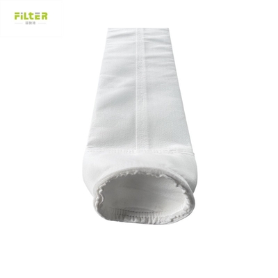 Sacchetto di filtro in poliestere ad alta temperatura con membrana in PTFE