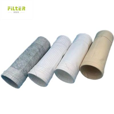 Sacchetto filtro industriale, raccoglitore di polvere, poliestere PPS PTFE P84 Sacchetto filtro polvere con filtro