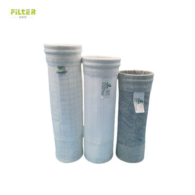 Sacchetto filtro industriale, raccoglitore di polvere, poliestere PPS PTFE P84 Sacchetto filtro polvere con filtro