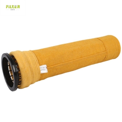 P84-Polyamide Nomex PTFE Bag Filter ad alta temperatura per raccoglitore di polvere