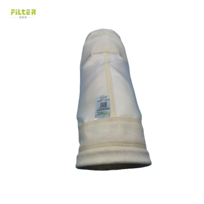 Sacchetto di filtro in fibra di vetro composito ad alta temperatura per impianti di cemento