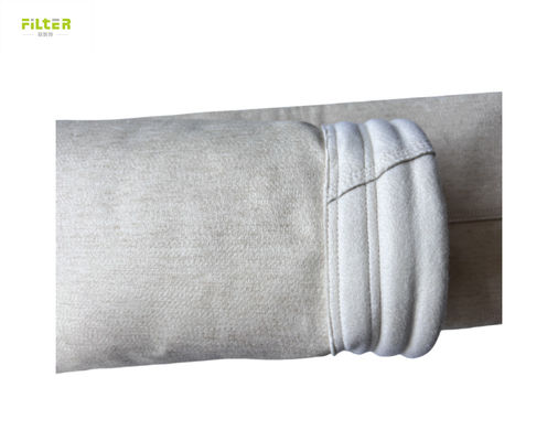 Produzione di sacchi filtro in poliestere Nomex Aramid per depolveratore, sacchi filtro per aria