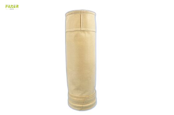 Taschino filtro di aramide di lunga durata costruito con fibra di meta-aramide per alta temperatura e resistenza chimica nell'industria