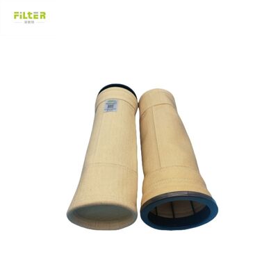 Sacchi filtranti per alte temperature in poliestere Nomex PTFE PPS P84 Feltro in fibra di vetro per la raccolta della polvere Cementificio Miniera di carbone Acciaieria