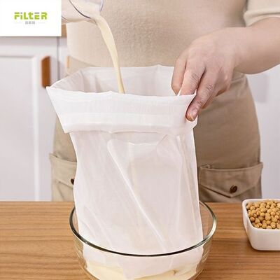 Food Grade Nylon Soy Milk Filter Bag Juice Filter Bag for Kitchen