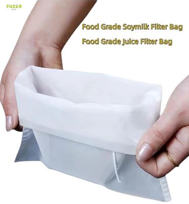 Leak-proof Drawstring Pulp Filter Bag for Juicing and Soy Milk Making