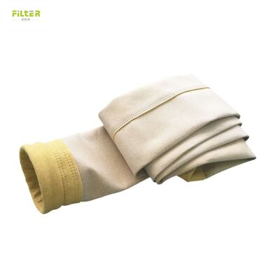 Bagli di filtro per raccoglitori di polvere durevoli con filtro di poliestere perforato con fondo rinforzato per applicazioni industriali di raccolta della polvere