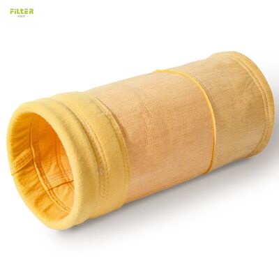 Filtro a manica industriale PPS Aramid PTFE per la rimozione della polvere