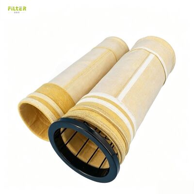 Sacchetto filtro in meta-aramide resistente al calore, sacchetto filtro in PTFE, sacchetto filtro in poliestere