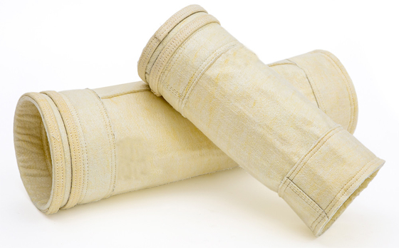 L'ago il sacchetto filtro/800GSM della vetroresina della membrana di PTFE ha ritenuto i sacchetti filtro