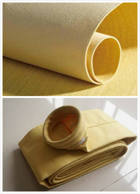 Materiale materiale del filtrante della polvere del Polyimide P84 del panno del filtro a sacco di Baghouse