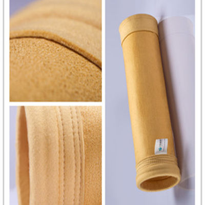 550gsm antiacido del sacchetto filtro del Polyimide (P84) & anti-alcali e lunga vita ad alta temperatura