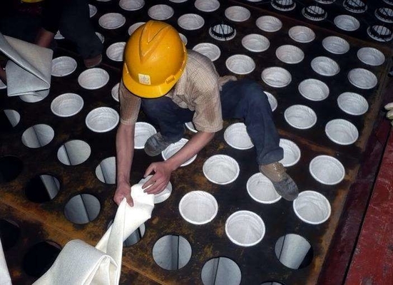 Il filtro a sacco industriale da PPS insacca l'alcali anti- per industria metalmeccanica non ferrosa