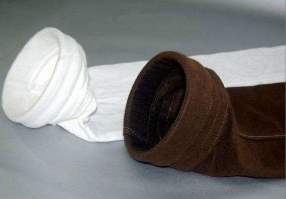 Sacchetti filtro ad alta temperatura del collettore di polveri di PTFE acido e resistenza dell'alcali