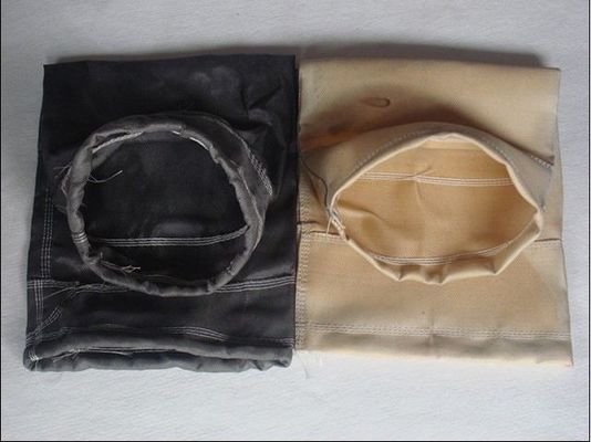 Sacchetto filtro ad alta temperatura durevole dell'idrorepellente dell'olio della vetroresina dei sacchetti filtro