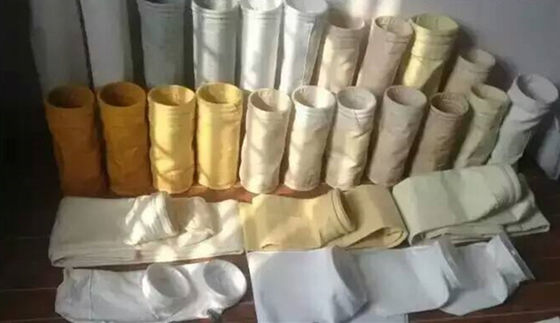 sacchetto filtro della vetroresina 800GSM di FMS ad alta temperatura dei sacchetti filtro/tasca