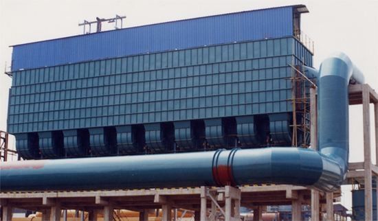 Collettore di polveri industriali a controllo della temperatura automatico