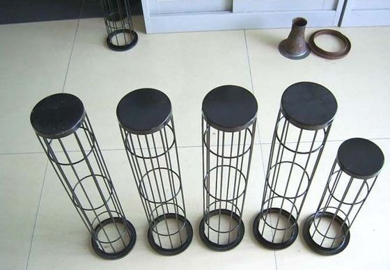 Castri la gabbia ad alta temperatura placcata zinco del sacchetto filtro del silicio/la forma sostenente di abitudine gabbie della borsa