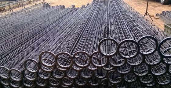 La gabbia industriale del sacchetto filtro di SS316L facile mantiene per lo scheletro del sacchetto filtro
