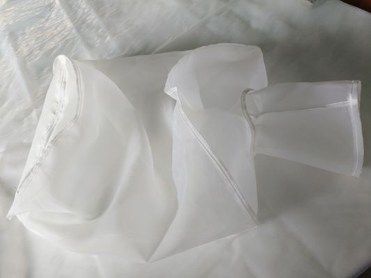 Maglia di nylon pulizia facile senza coperchio di filtrazione liquida del sacchetto filtro da 0,5 micron