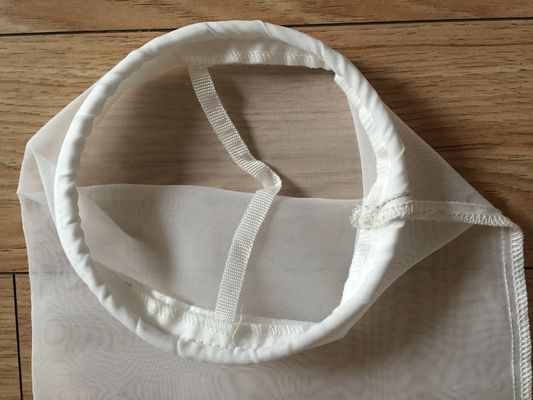 Maglia di nylon pulizia facile senza coperchio di filtrazione liquida del sacchetto filtro da 0,5 micron