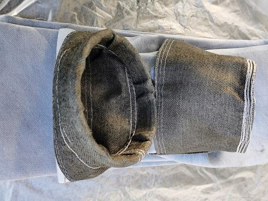 Sacchetto filtro ad alta temperatura del petrolio & dell'idrorepellente della vetroresina per la pianta del cemento