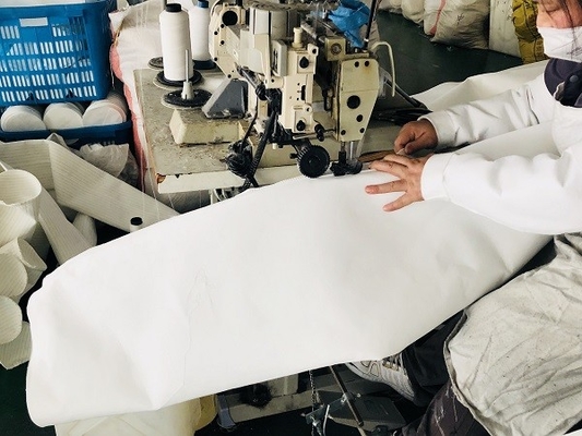 L'acciaieria ha ritenuto i sacchetti filtro/il sacchetto filtro del poliestere per la pianta del cemento