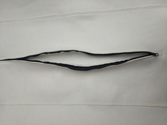 Sedere bianche su misura del filtro dal poliestere, sacchetto filtro della polvere di trattamento delle acque